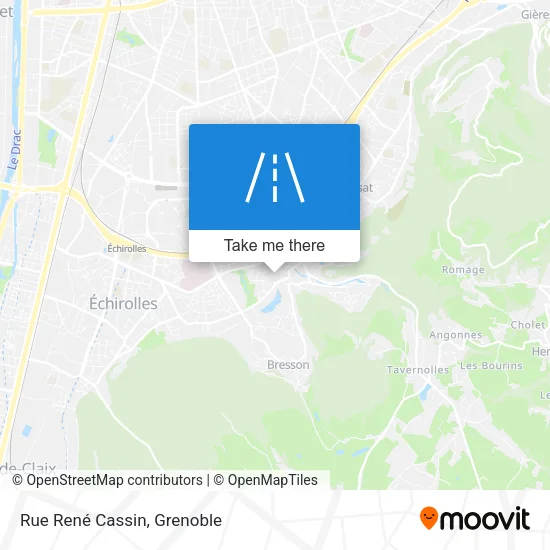 Rue René Cassin map