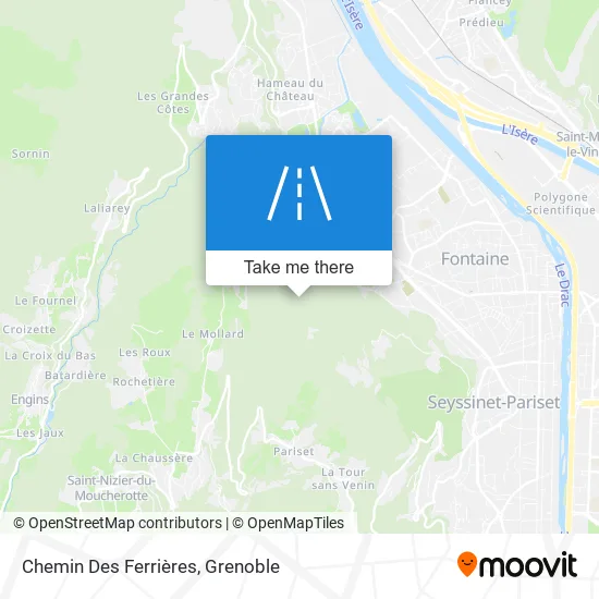 Chemin Des Ferrières map