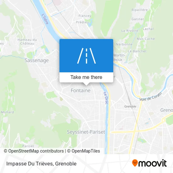 Impasse Du Trièves map