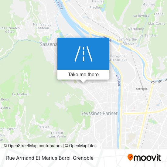 Rue Armand Et Marius Barbi map