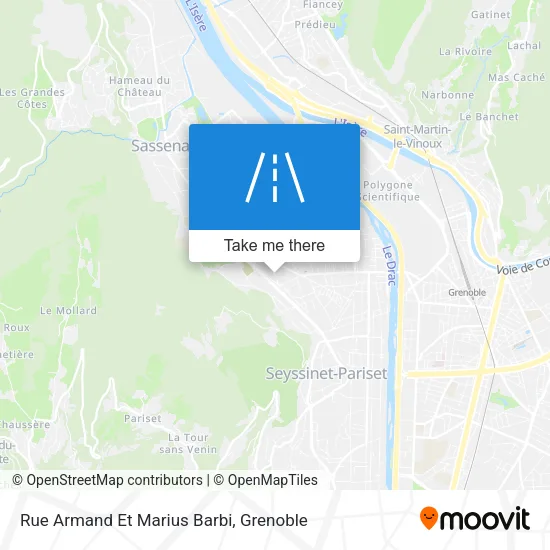 Rue Armand Et Marius Barbi map