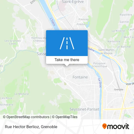 Rue Hector Berlioz map