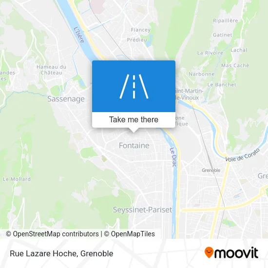 Rue Lazare Hoche map