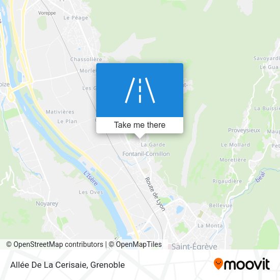 Allée De La Cerisaie map