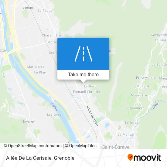Allée De La Cerisaie map