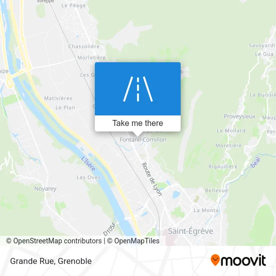 Grande Rue map