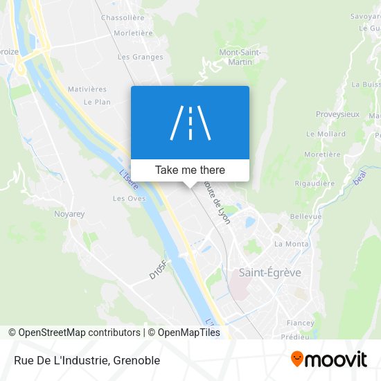 Rue De L'Industrie map