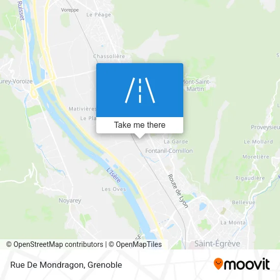 Rue De Mondragon map