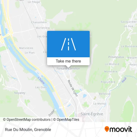 Rue Du Moulin map