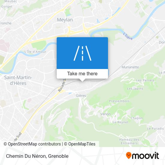 Chemin Du Néron map