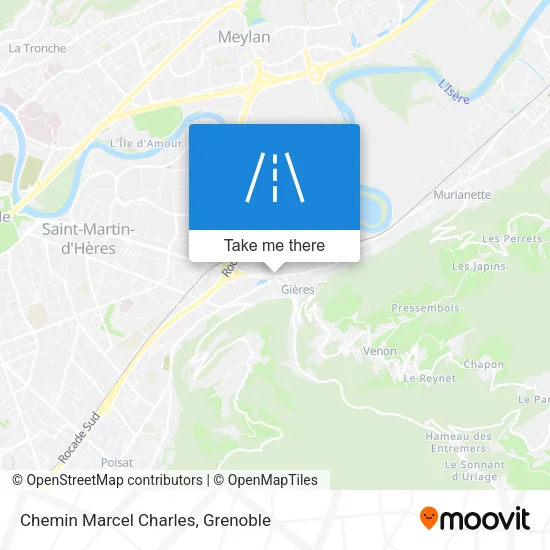 Chemin Marcel Charles map