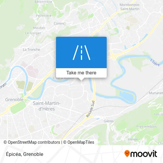 Épicéa map