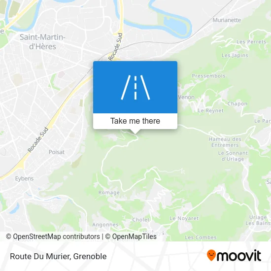 Route Du Murier map