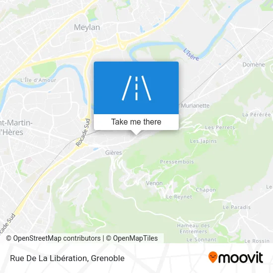 Rue De La Libération map