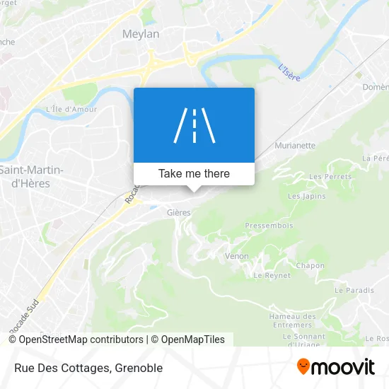 Rue Des Cottages map