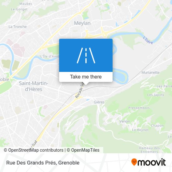 Rue Des Grands Prés map