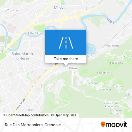 Rue Des Marronniers map