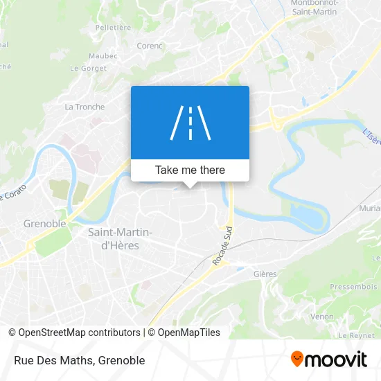Rue Des Maths map