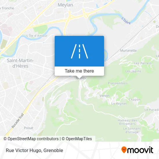 Rue Victor Hugo map