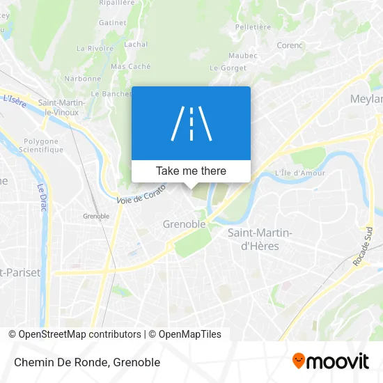 Chemin De Ronde map