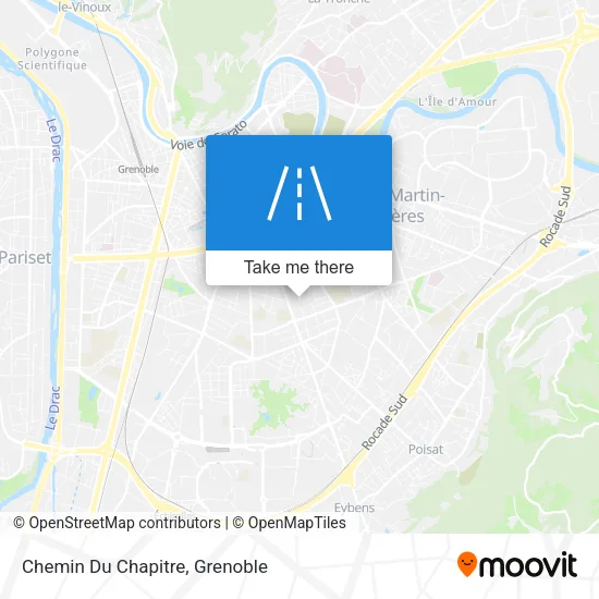Chemin Du Chapitre map