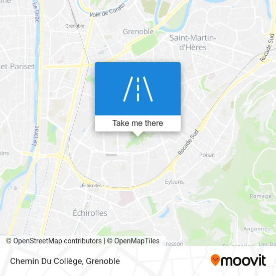 Chemin Du Collège map