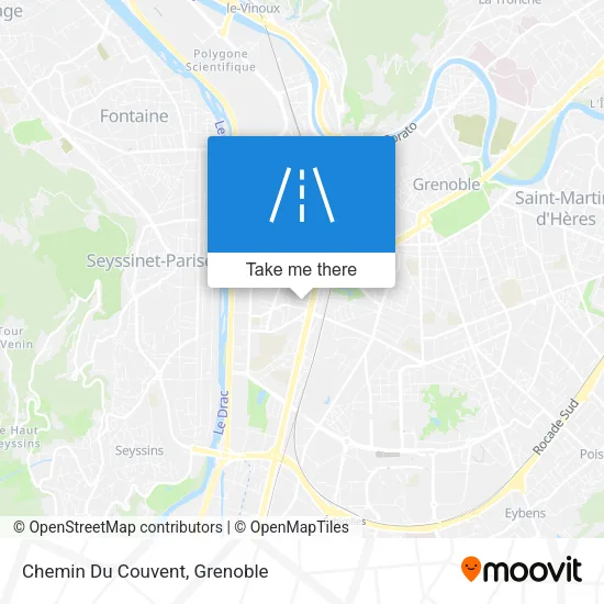 Chemin Du Couvent map