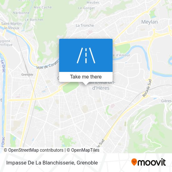 Impasse De La Blanchisserie map
