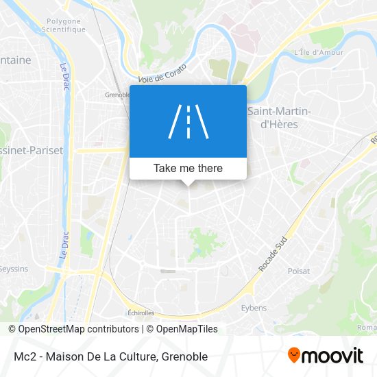 Mc2 - Maison De La Culture map