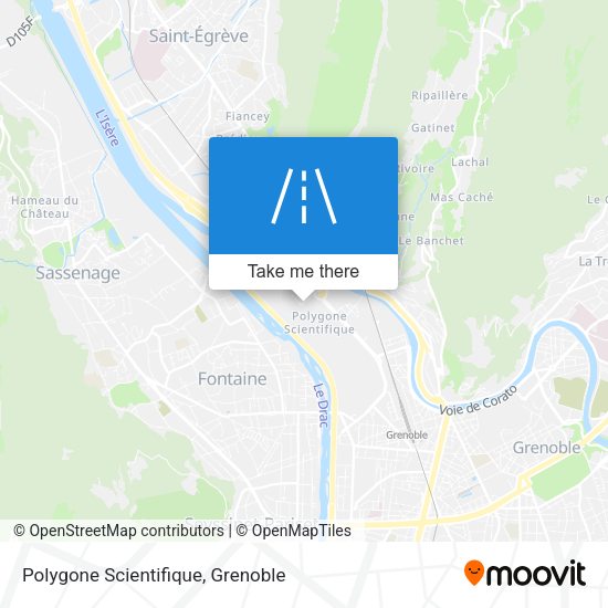 Polygone Scientifique map