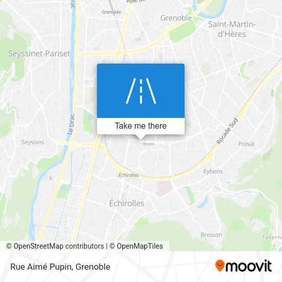Rue Aimé Pupin map