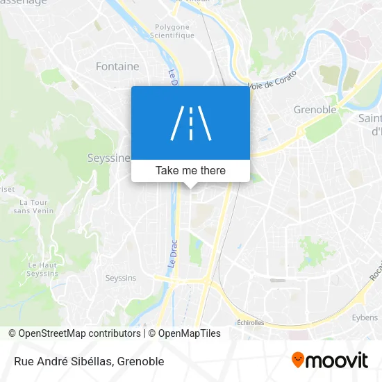 Rue André Sibéllas map