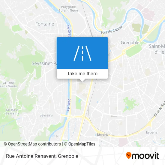 Rue Antoine Renavent map