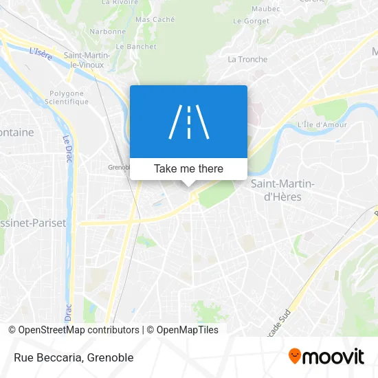 Rue Beccaria map
