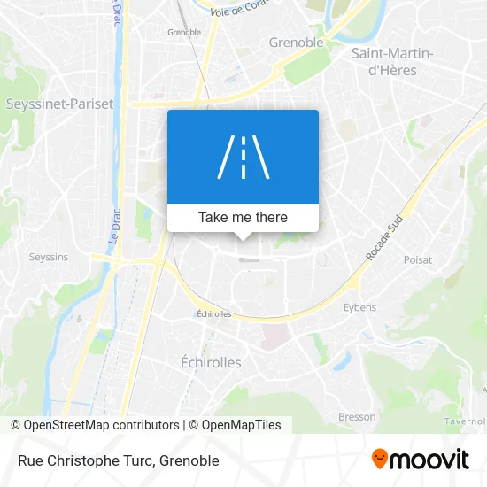 Rue Christophe Turc map