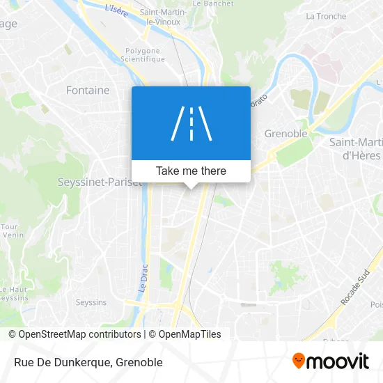 Rue De Dunkerque map