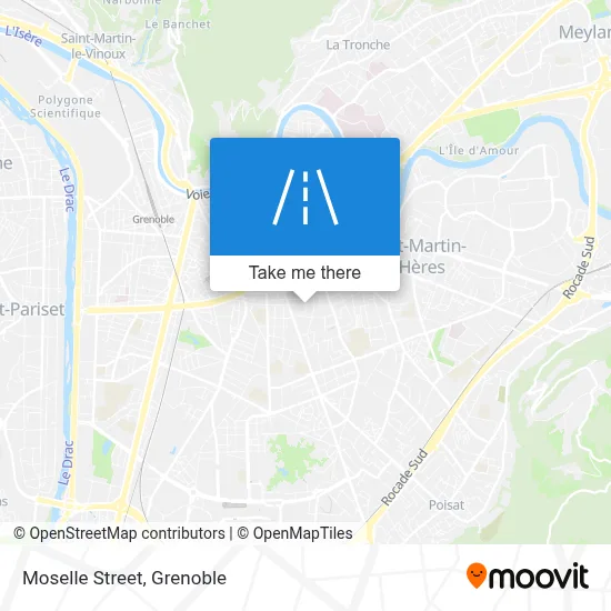 Rue De La Moselle map