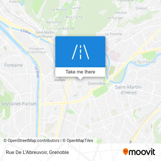 Rue De L'Abreuvoir map