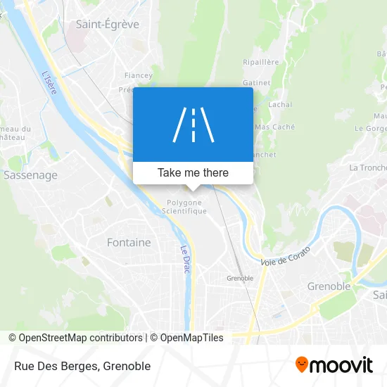 Rue Des Berges map