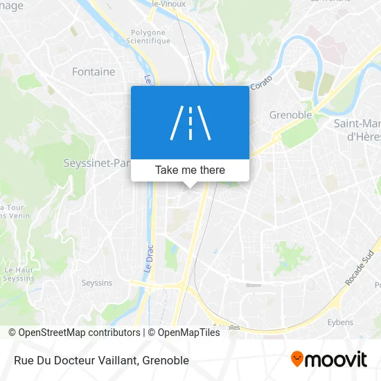 Rue Du Docteur Vaillant map