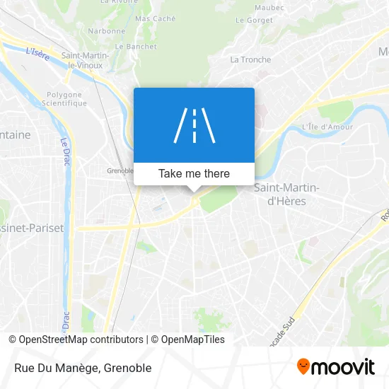 Rue Du Manège map