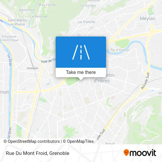 Rue Du Mont Froid map