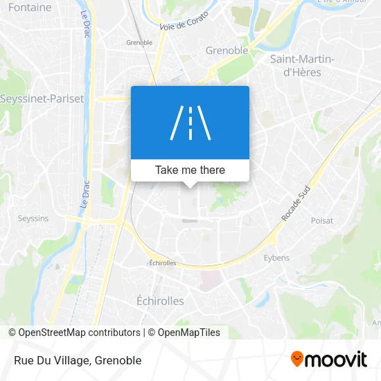 Rue Du Village map