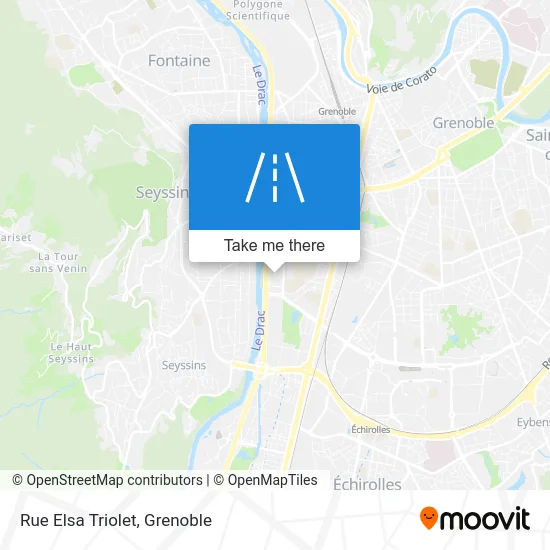 Rue Elsa Triolet map