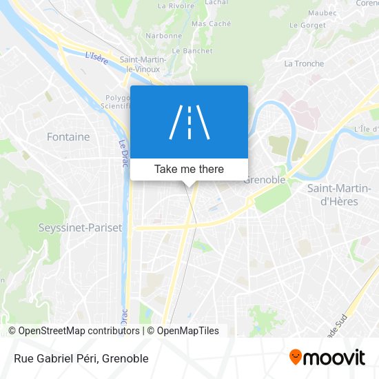 Rue Gabriel Péri map