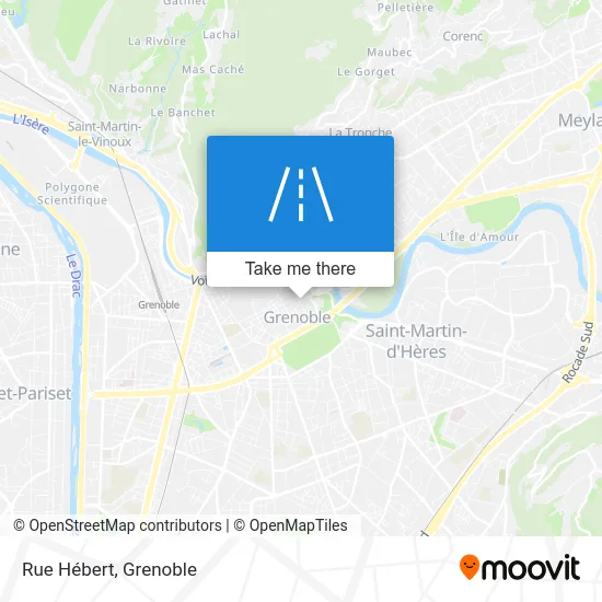 Rue Hébert map