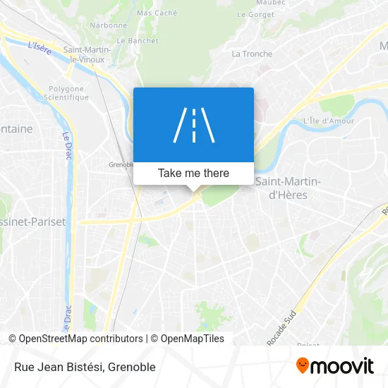 Rue Jean Bistési map