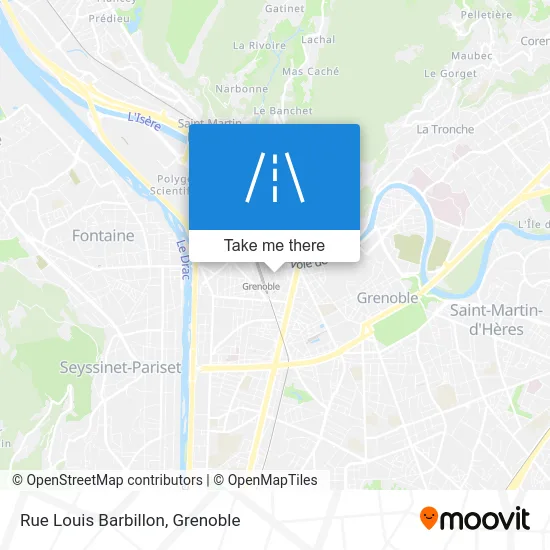 Rue Louis Barbillon map