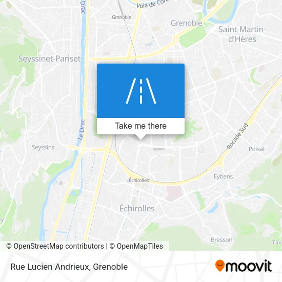 Rue Lucien Andrieux map