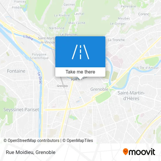 Rue Moidieu map